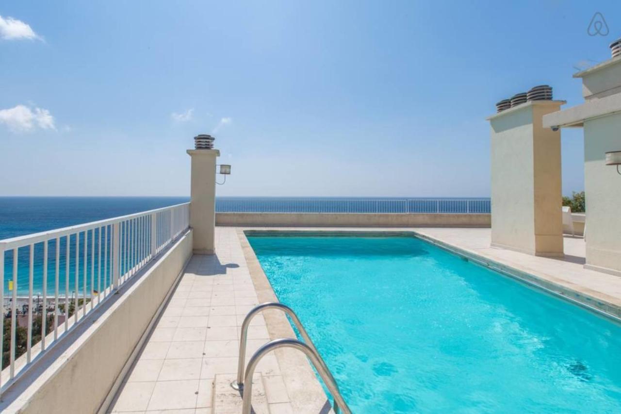 Royal Promenade Pool Terrace With Sea View Apartamento Niza Exterior foto